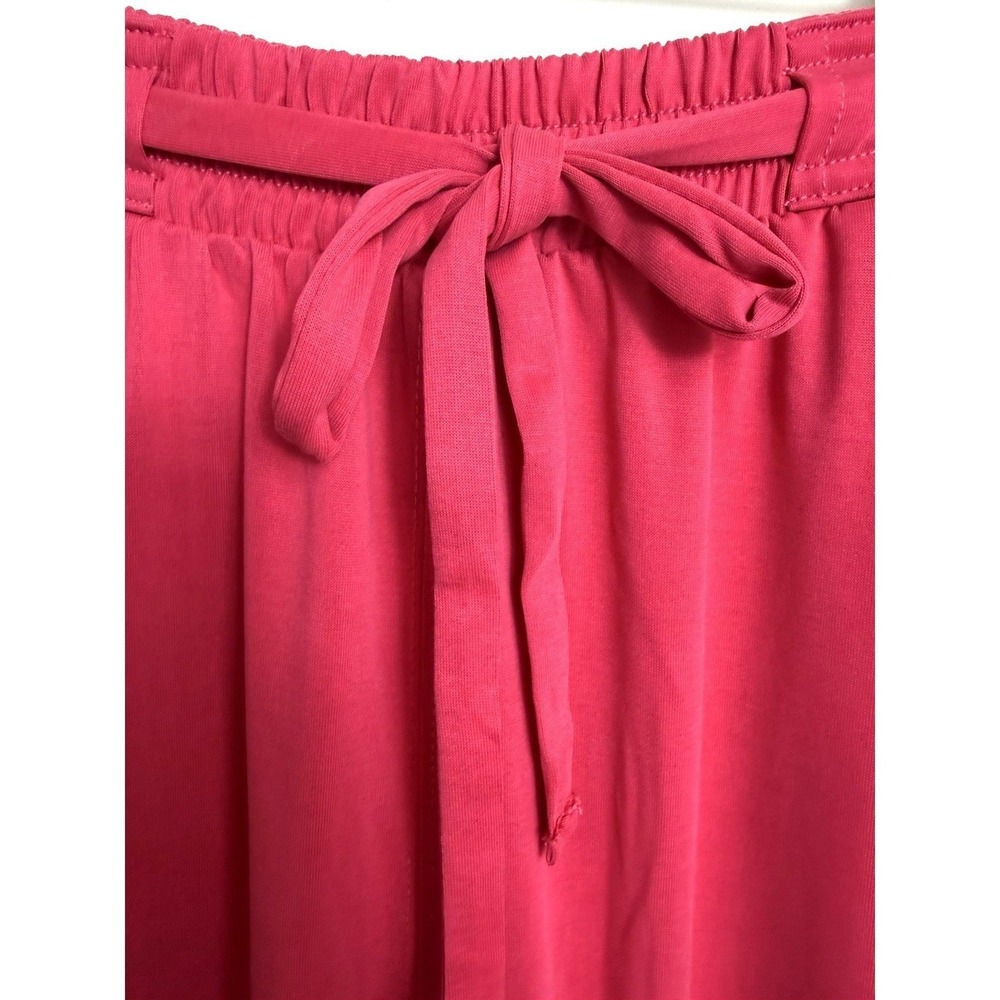 NWT Anthropologie Pink Two Piece Set Strapless Top & Matching Pants Women's XS - Picture 8 of 14